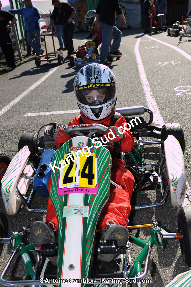10/03/2013 : 1ère manche du Trophée Vincent Sanchez à Lavelanet (Photos Antoine Camblor) 2013 — karting