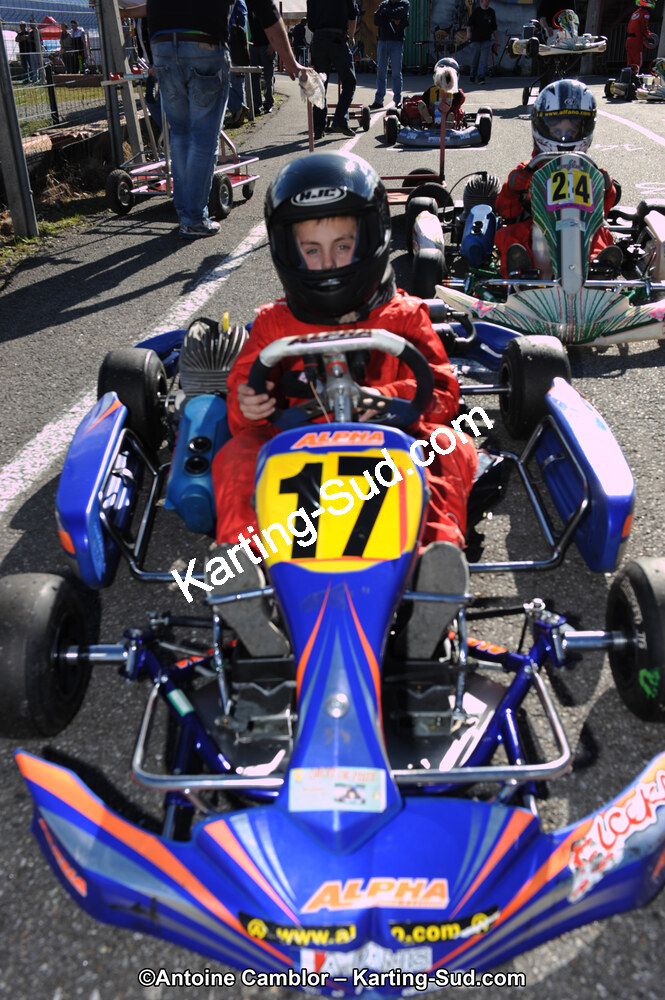 10/03/2013 : 1ère manche du Trophée Vincent Sanchez à Lavelanet (Photos Antoine Camblor) 2013 — karting