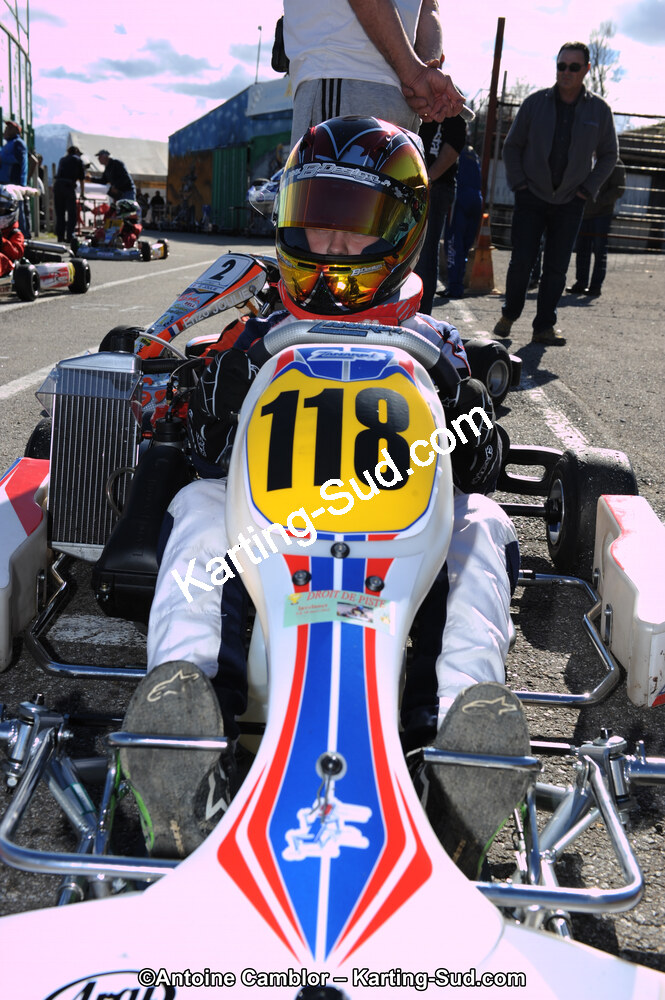 10/03/2013 : 1ère manche du Trophée Vincent Sanchez à Lavelanet (Photos Antoine Camblor) 2013 — karting