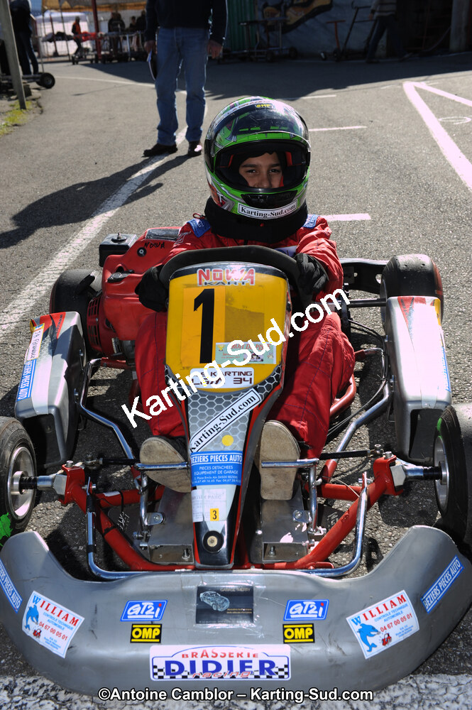 10/03/2013 : 1ère manche du Trophée Vincent Sanchez à Lavelanet (Photos Antoine Camblor) 2013 — karting
