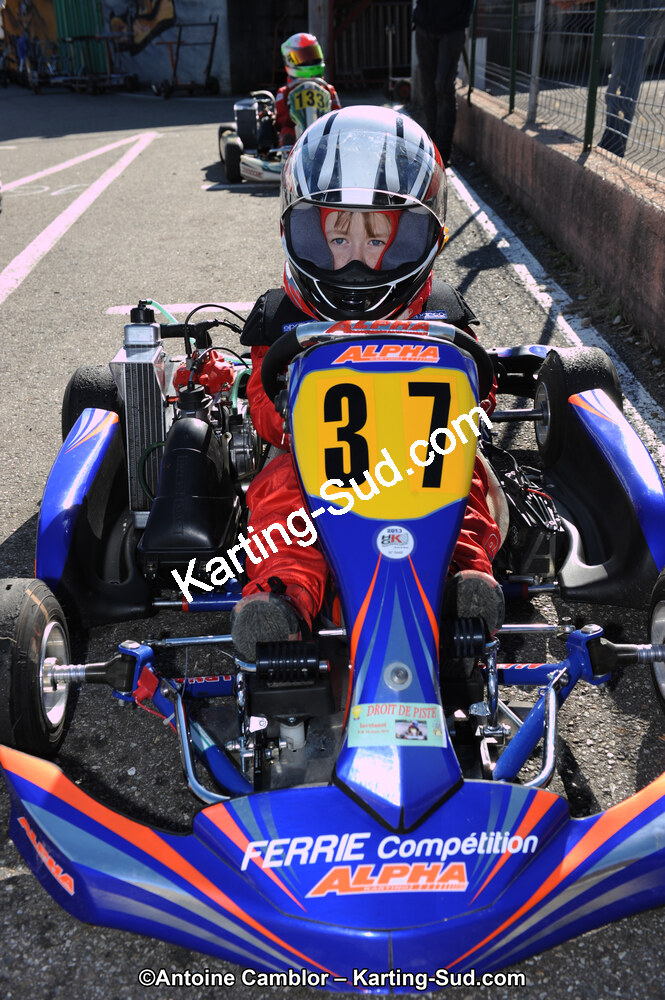 10/03/2013 : 1ère manche du Trophée Vincent Sanchez à Lavelanet (Photos Antoine Camblor) 2013 — karting