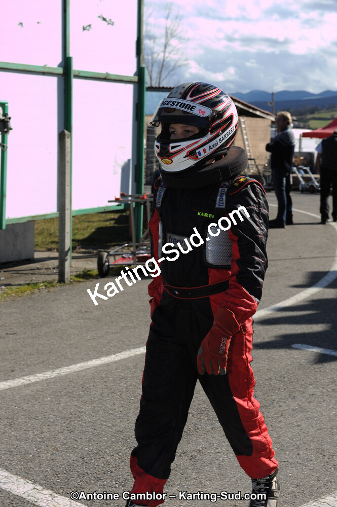 10/03/2013 : 1ère manche du Trophée Vincent Sanchez à Lavelanet (Photos Antoine Camblor) 2013 — karting