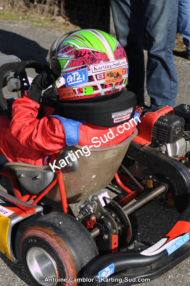 10/03/2013 : 1ère manche du Trophée Vincent Sanchez à Lavelanet (Photos Antoine Camblor) 2013 — karting