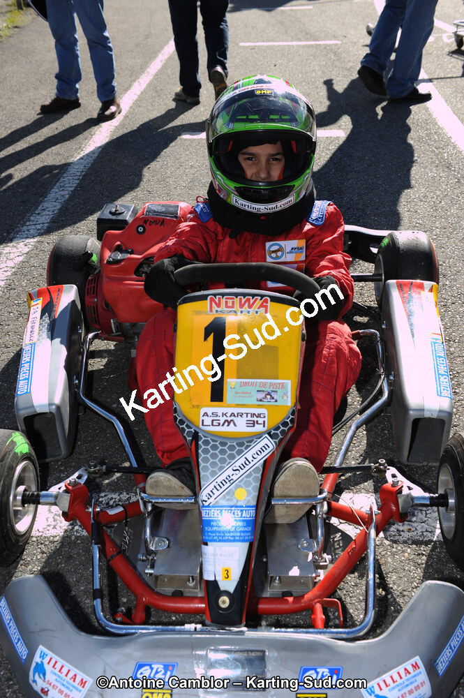 10/03/2013 : 1ère manche du Trophée Vincent Sanchez à Lavelanet (Photos Antoine Camblor) 2013 — karting