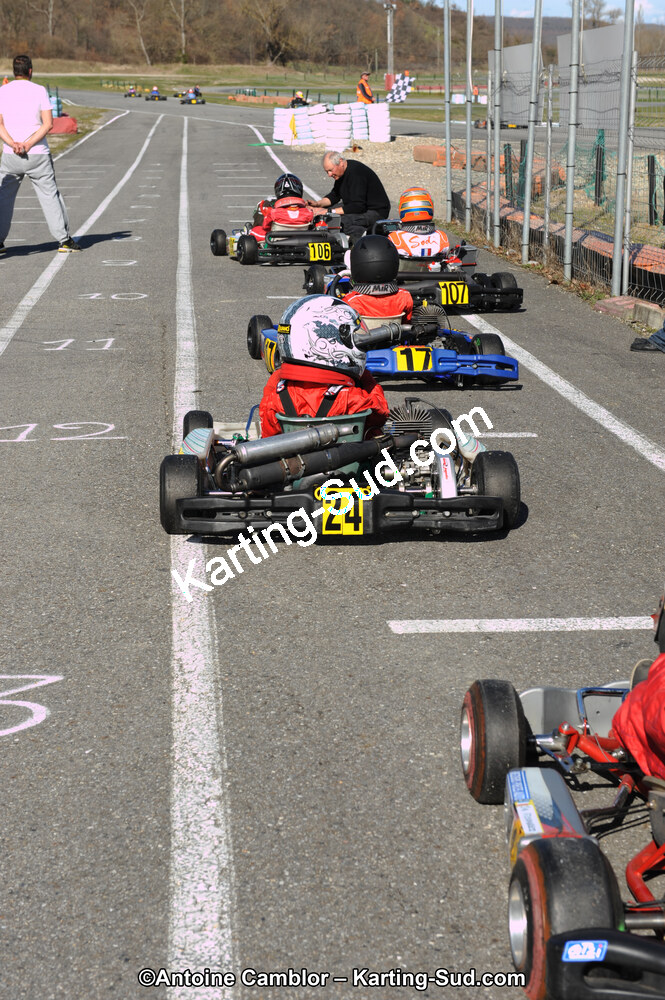 10/03/2013 : 1ère manche du Trophée Vincent Sanchez à Lavelanet (Photos Antoine Camblor) 2013 — karting