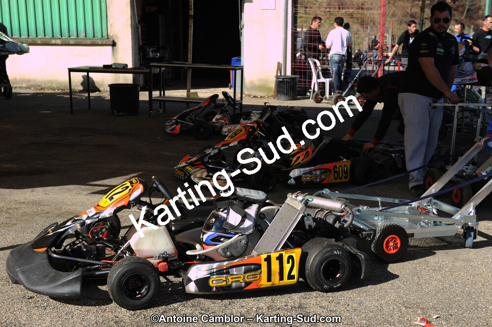 10/03/2013 : 1ère manche du Trophée Vincent Sanchez à Lavelanet (Photos Antoine Camblor) 2013 — karting