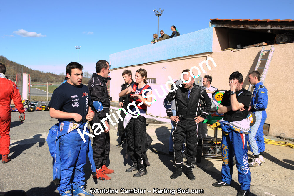 10/03/2013 : 1ère manche du Trophée Vincent Sanchez à Lavelanet (Photos Antoine Camblor) 2013 — karting