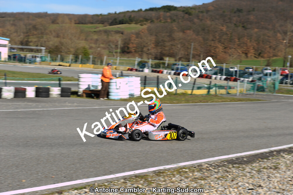 10/03/2013 : 1ère manche du Trophée Vincent Sanchez à Lavelanet (Photos Antoine Camblor) 2013 — karting