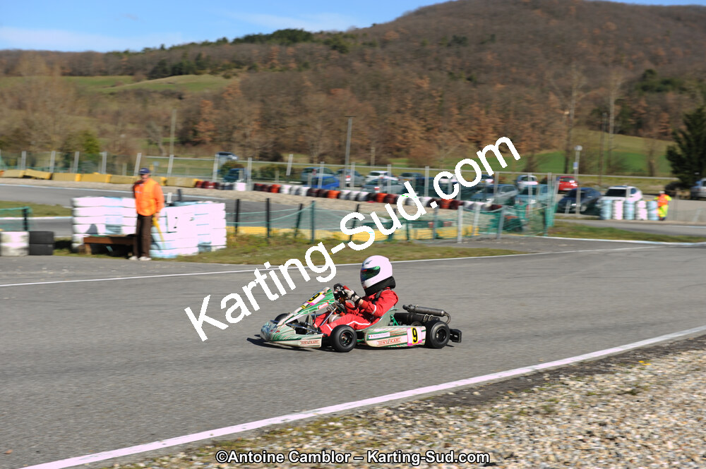 10/03/2013 : 1ère manche du Trophée Vincent Sanchez à Lavelanet (Photos Antoine Camblor) 2013 — karting