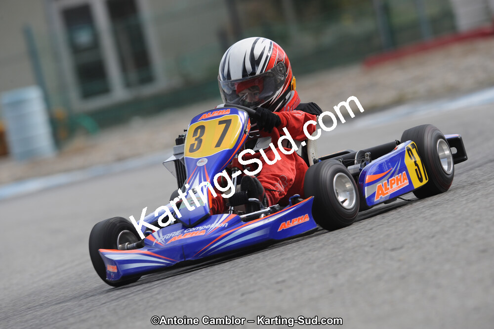 10/03/2013 : 1ère manche du Trophée Vincent Sanchez à Lavelanet (Photos Antoine Camblor) 2013 — karting