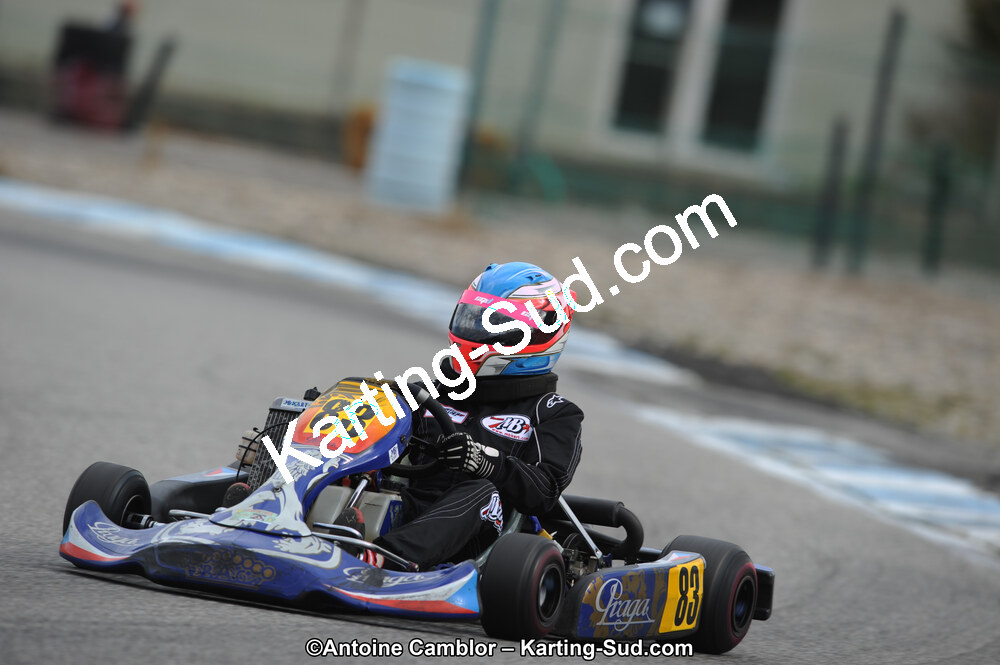 10/03/2013 : 1ère manche du Trophée Vincent Sanchez à Lavelanet (Photos Antoine Camblor) 2013 — karting