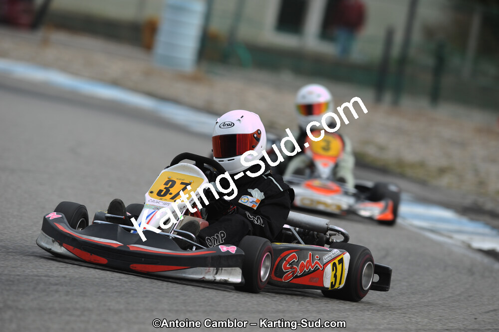 10/03/2013 : 1ère manche du Trophée Vincent Sanchez à Lavelanet (Photos Antoine Camblor) 2013 — karting