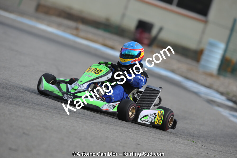 10/03/2013 : 1ère manche du Trophée Vincent Sanchez à Lavelanet (Photos Antoine Camblor) 2013 — karting