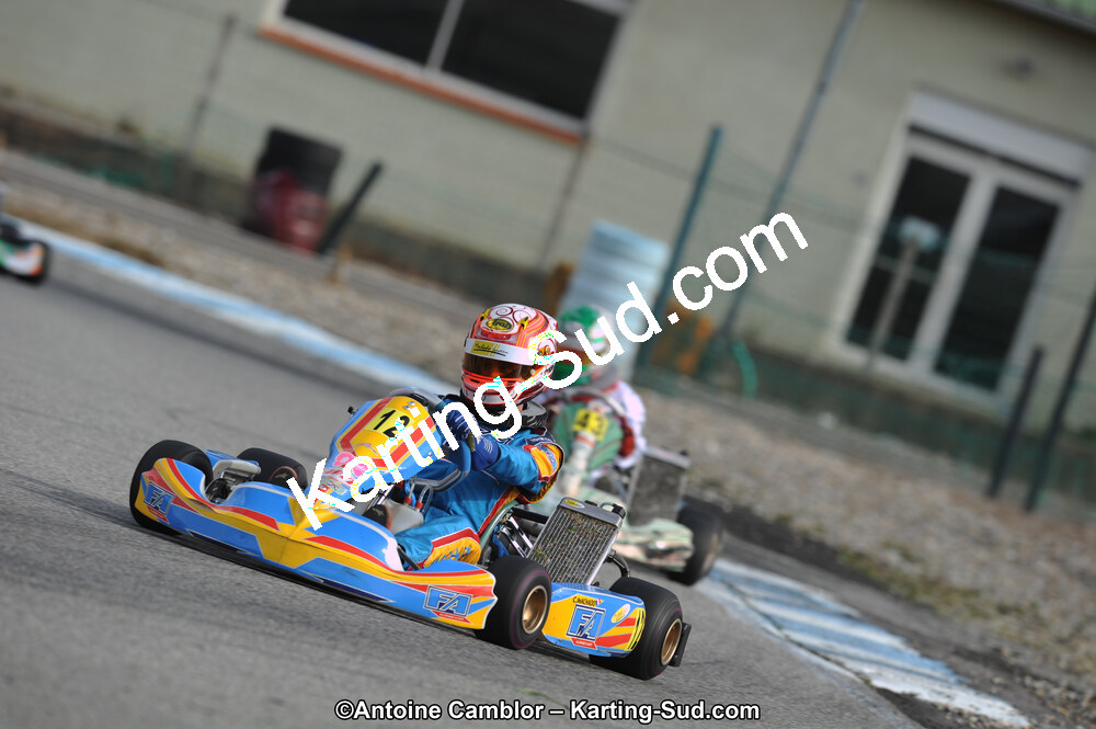 10/03/2013 : 1ère manche du Trophée Vincent Sanchez à Lavelanet (Photos Antoine Camblor) 2013 — karting
