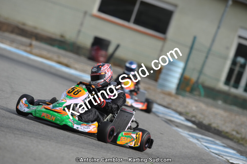 10/03/2013 : 1ère manche du Trophée Vincent Sanchez à Lavelanet (Photos Antoine Camblor) 2013 — karting