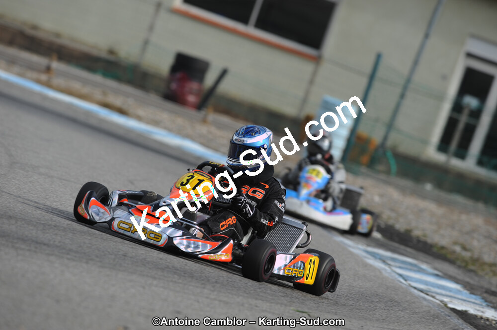 10/03/2013 : 1ère manche du Trophée Vincent Sanchez à Lavelanet (Photos Antoine Camblor) 2013 — karting