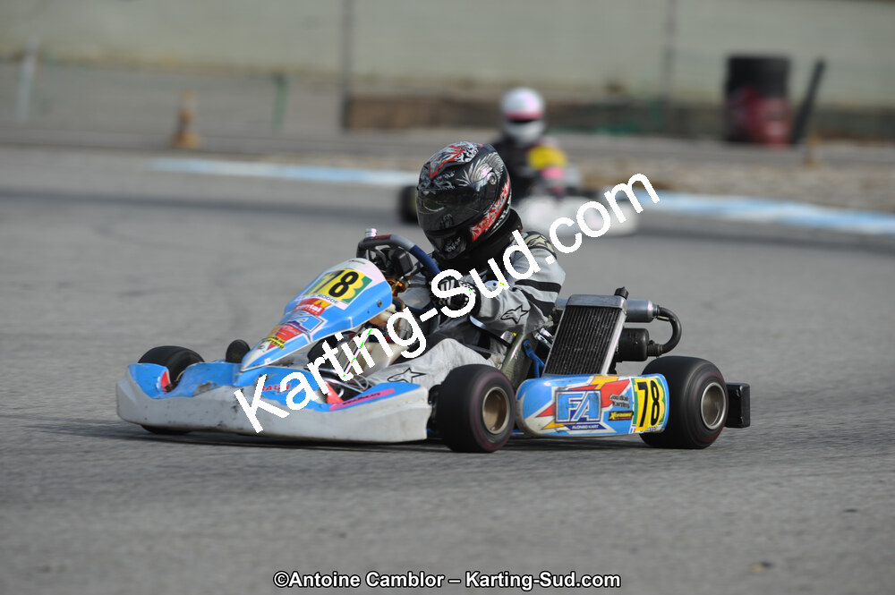 10/03/2013 : 1ère manche du Trophée Vincent Sanchez à Lavelanet (Photos Antoine Camblor) 2013 — karting