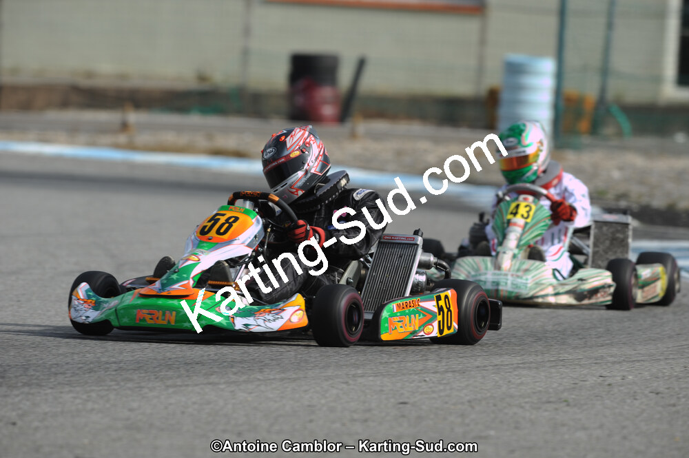 10/03/2013 : 1ère manche du Trophée Vincent Sanchez à Lavelanet (Photos Antoine Camblor) 2013 — karting