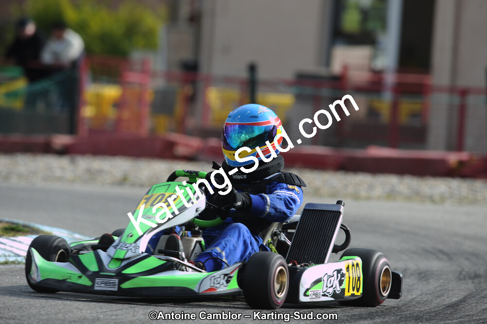 10/03/2013 : 1ère manche du Trophée Vincent Sanchez à Lavelanet (Photos Antoine Camblor) 2013 — karting