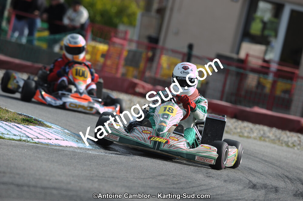 10/03/2013 : 1ère manche du Trophée Vincent Sanchez à Lavelanet (Photos Antoine Camblor) 2013 — karting