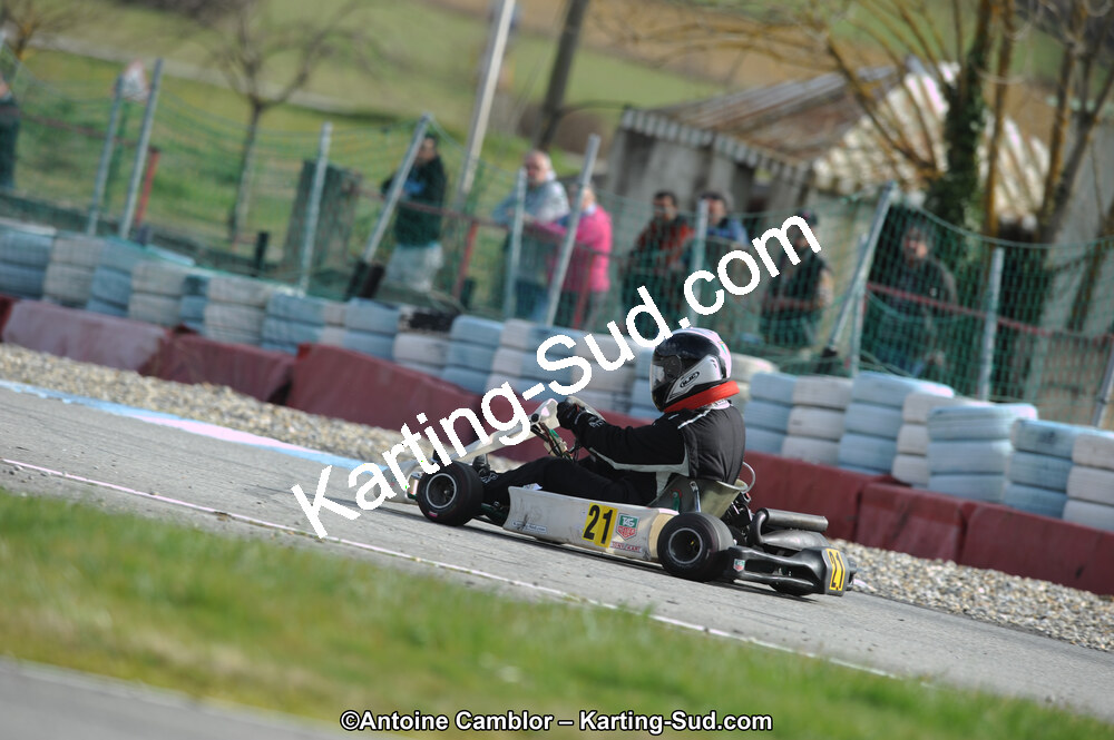 10/03/2013 : 1ère manche du Trophée Vincent Sanchez à Lavelanet (Photos Antoine Camblor) 2013 — karting