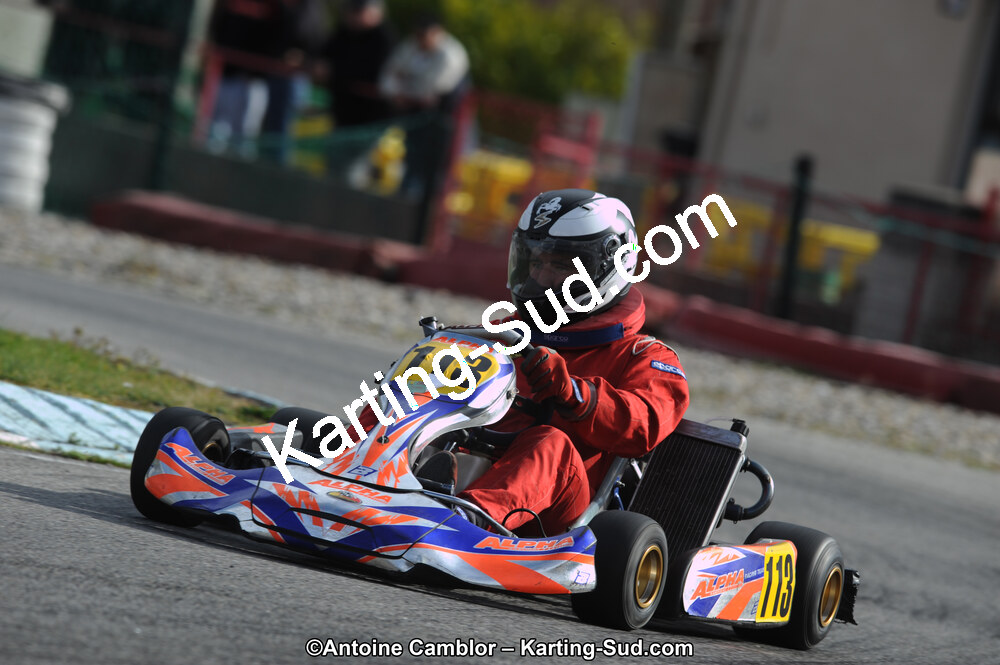 10/03/2013 : 1ère manche du Trophée Vincent Sanchez à Lavelanet (Photos Antoine Camblor) 2013 — karting