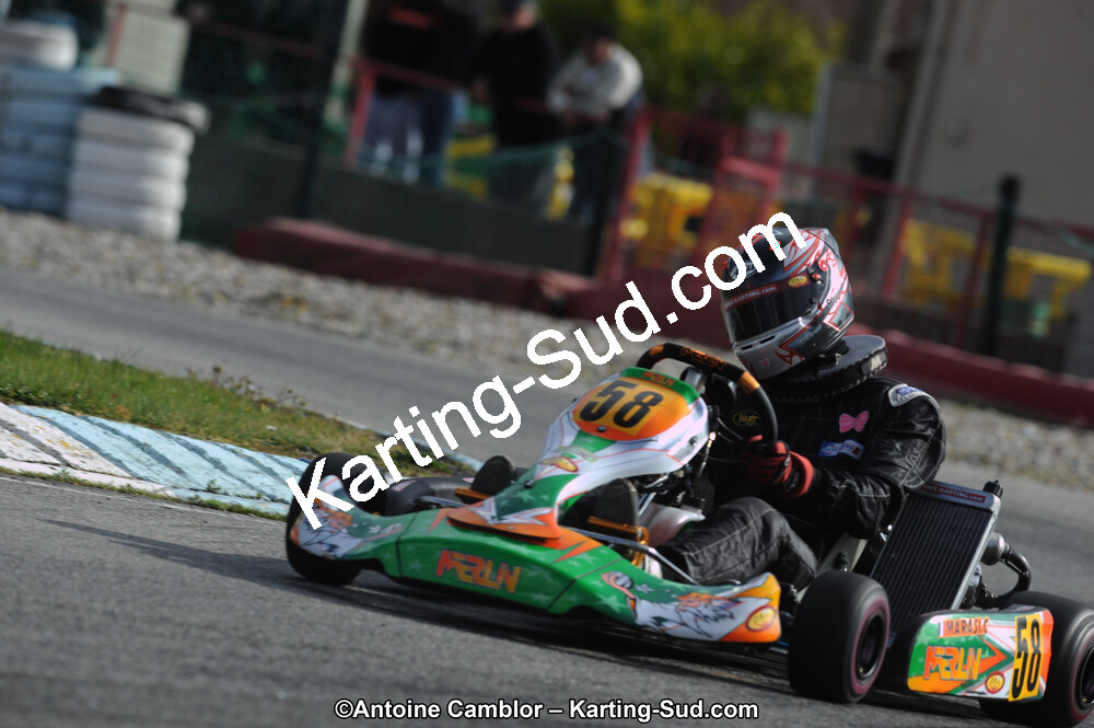 10/03/2013 : 1ère manche du Trophée Vincent Sanchez à Lavelanet (Photos Antoine Camblor) 2013 — karting
