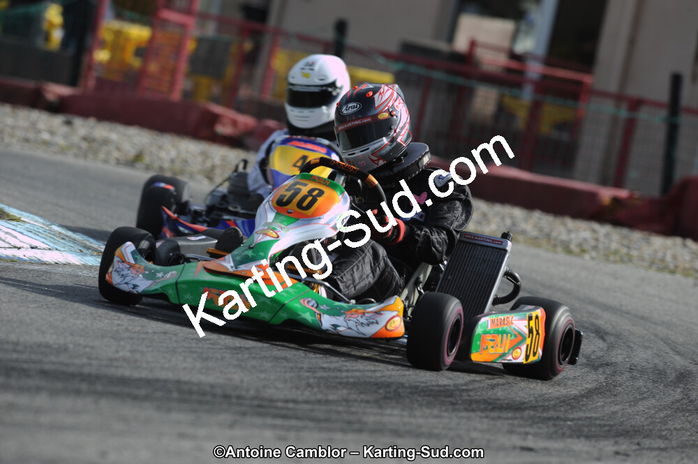 10/03/2013 : 1ère manche du Trophée Vincent Sanchez à Lavelanet (Photos Antoine Camblor) 2013 — karting