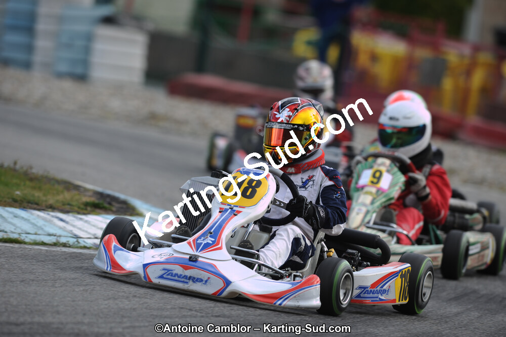 10/03/2013 : 1ère manche du Trophée Vincent Sanchez à Lavelanet (Photos Antoine Camblor) 2013 — karting