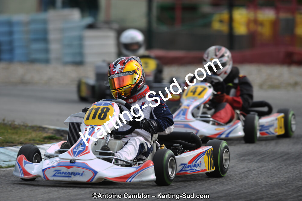 10/03/2013 : 1ère manche du Trophée Vincent Sanchez à Lavelanet (Photos Antoine Camblor) 2013 — karting