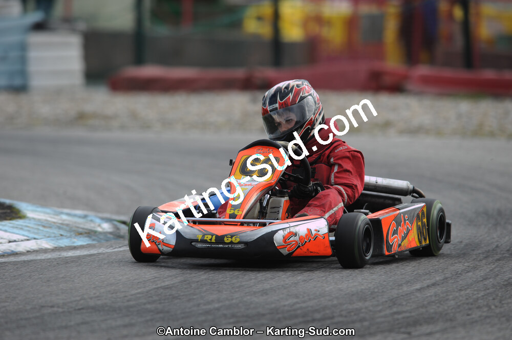 10/03/2013 : 1ère manche du Trophée Vincent Sanchez à Lavelanet (Photos Antoine Camblor) 2013 — karting
