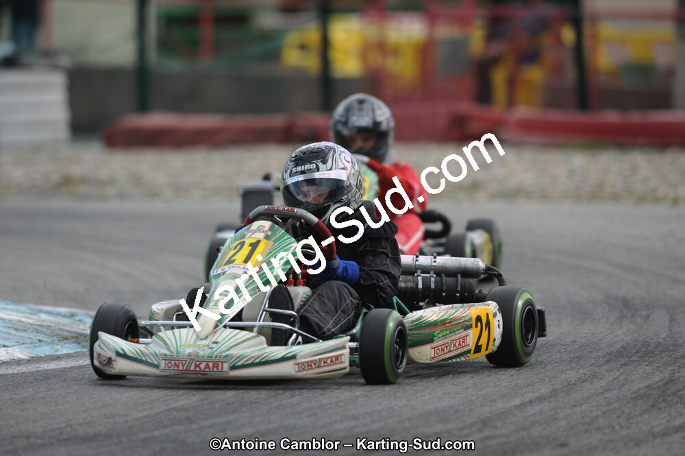 10/03/2013 : 1ère manche du Trophée Vincent Sanchez à Lavelanet (Photos Antoine Camblor) 2013 — karting