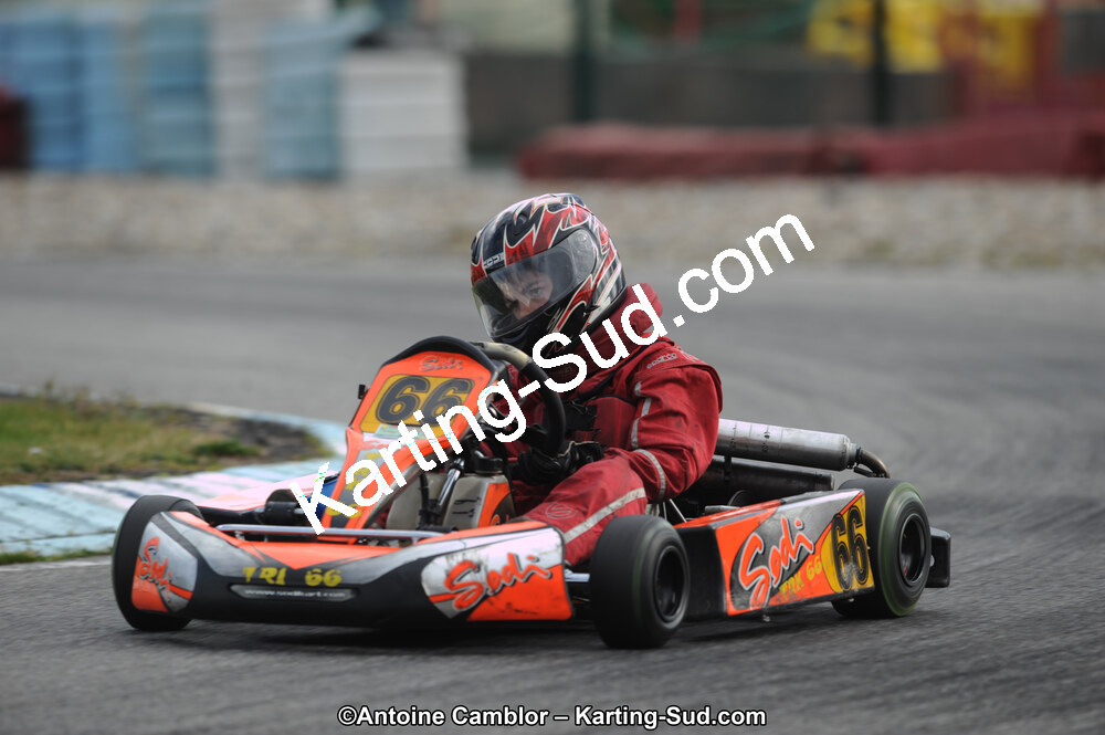 10/03/2013 : 1ère manche du Trophée Vincent Sanchez à Lavelanet (Photos Antoine Camblor) 2013 — karting