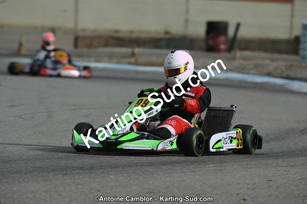 10/03/2013 : 1ère manche du Trophée Vincent Sanchez à Lavelanet (Photos Antoine Camblor) 2013 — karting