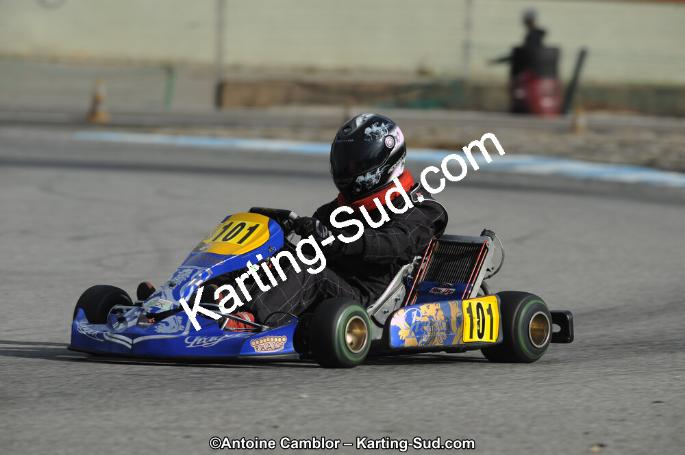 10/03/2013 : 1ère manche du Trophée Vincent Sanchez à Lavelanet (Photos Antoine Camblor) 2013 — karting