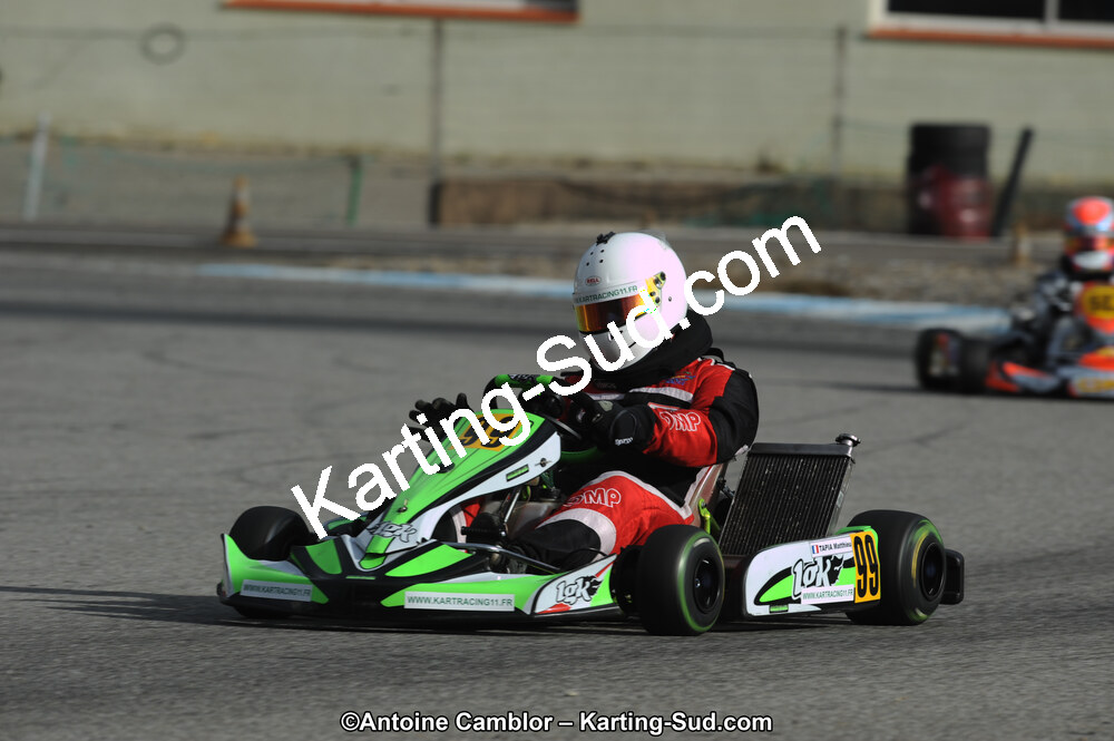 10/03/2013 : 1ère manche du Trophée Vincent Sanchez à Lavelanet (Photos Antoine Camblor) 2013 — karting