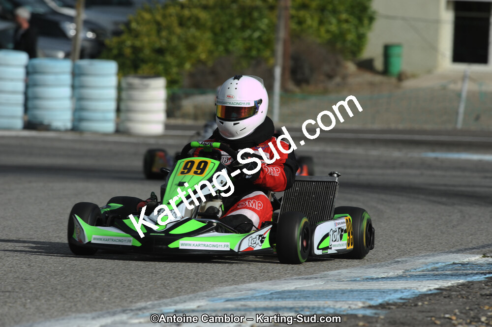 10/03/2013 : 1ère manche du Trophée Vincent Sanchez à Lavelanet (Photos Antoine Camblor) 2013 — karting