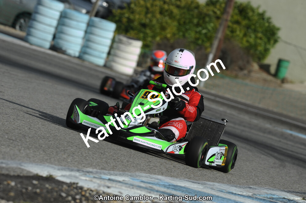 10/03/2013 : 1ère manche du Trophée Vincent Sanchez à Lavelanet (Photos Antoine Camblor) 2013 — karting