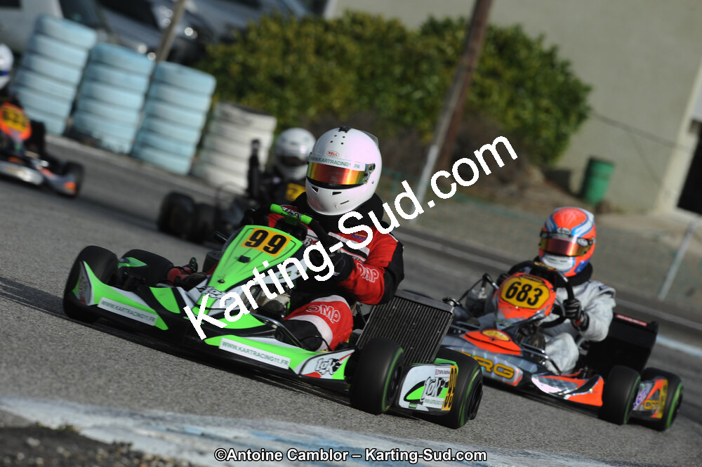 10/03/2013 : 1ère manche du Trophée Vincent Sanchez à Lavelanet (Photos Antoine Camblor) 2013 — karting