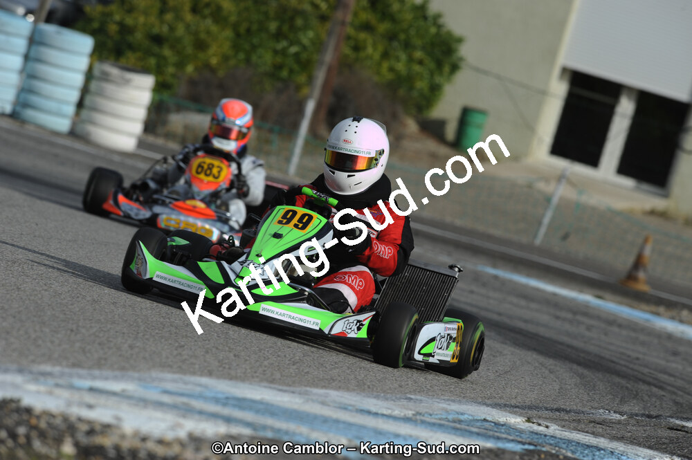10/03/2013 : 1ère manche du Trophée Vincent Sanchez à Lavelanet (Photos Antoine Camblor) 2013 — karting