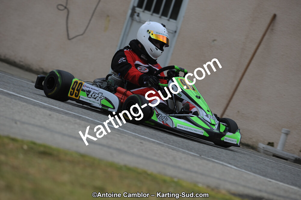 10/03/2013 : 1ère manche du Trophée Vincent Sanchez à Lavelanet (Photos Antoine Camblor) 2013 — karting