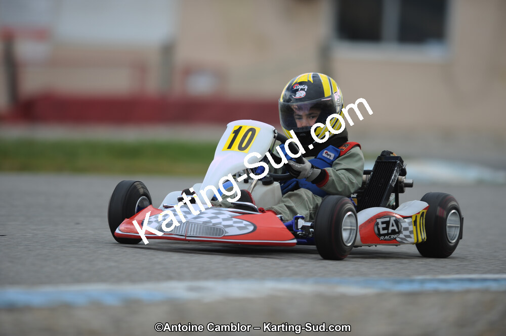 10/03/2013 : 1ère manche du Trophée Vincent Sanchez à Lavelanet (Photos Antoine Camblor) 2013 — karting