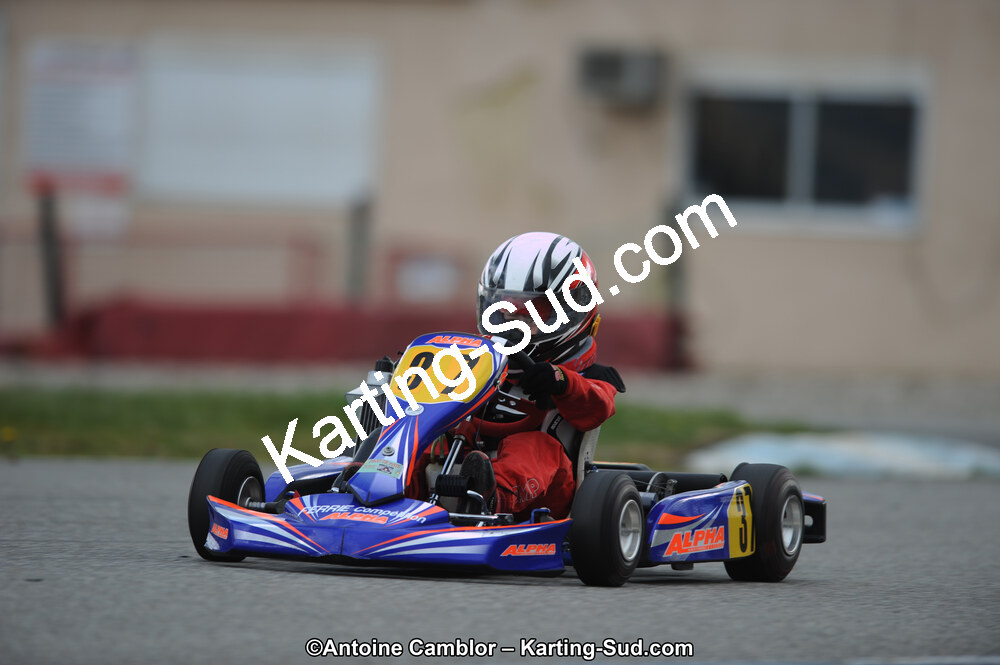 10/03/2013 : 1ère manche du Trophée Vincent Sanchez à Lavelanet (Photos Antoine Camblor) 2013 — karting