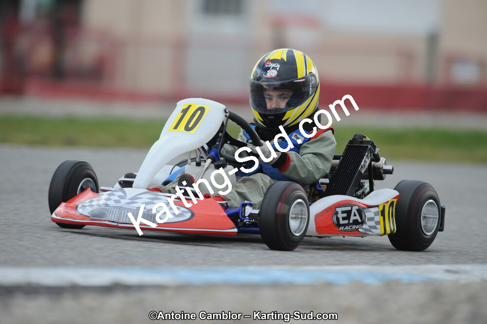 10/03/2013 : 1ère manche du Trophée Vincent Sanchez à Lavelanet (Photos Antoine Camblor) 2013 — karting