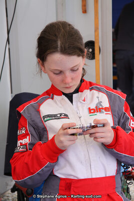 Ines POLI — 24/03/2013 : 1ère manche du Championnat du Sud 2013 à Lavelanet (Photos Stéphane Agnus) 2013 — karting