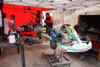 24/03/2013 : 1ère manche du Championnat du Sud 2013 à Lavelanet (Photos Stéphane Agnus) 2013 — karting