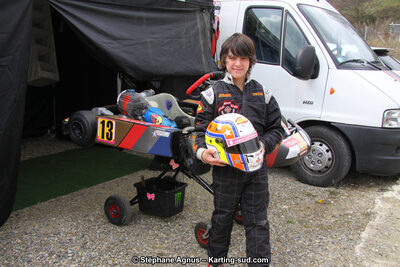 Steven SERVANT — 24/03/2013 : 1ère manche du Championnat du Sud 2013 à Lavelanet (Photos Stéphane Agnus) 2013 — karting