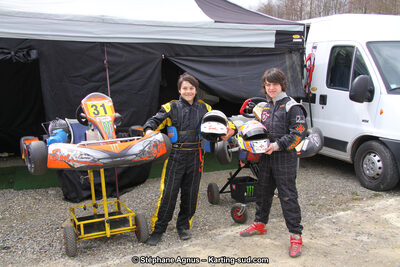 Charles PETIT — 24/03/2013 : 1ère manche du Championnat du Sud 2013 à Lavelanet (Photos Stéphane Agnus) 2013 — karting