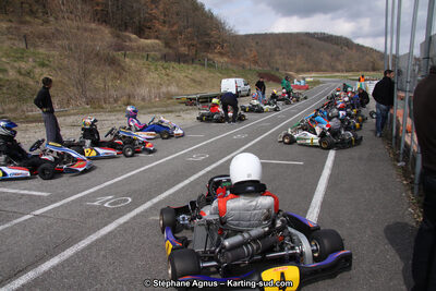 24/03/2013 : 1ère manche du Championnat du Sud 2013 à Lavelanet (Photos Stéphane Agnus) 2013 — karting