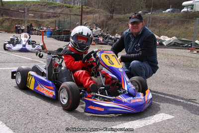 24/03/2013 : 1ère manche du Championnat du Sud 2013 à Lavelanet (Photos Stéphane Agnus) 2013 — karting